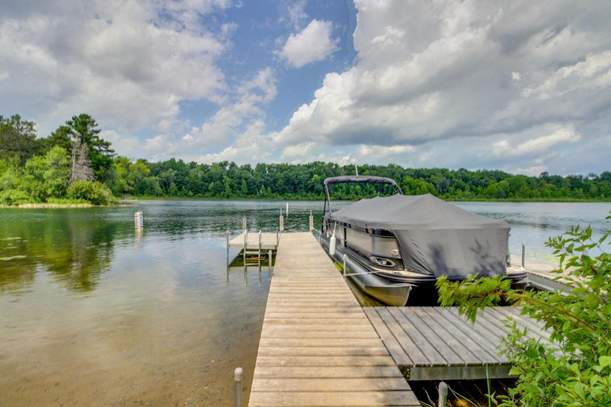 Beautiful Breezy Point Home With Beach And Dock! Pequot Lakes Eksteriør billede